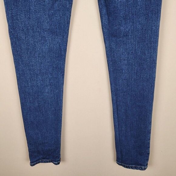 Acne Studios Size 23 Skin 5 Used Blue Skinny Cropped Jeans - Picture 7 of 11